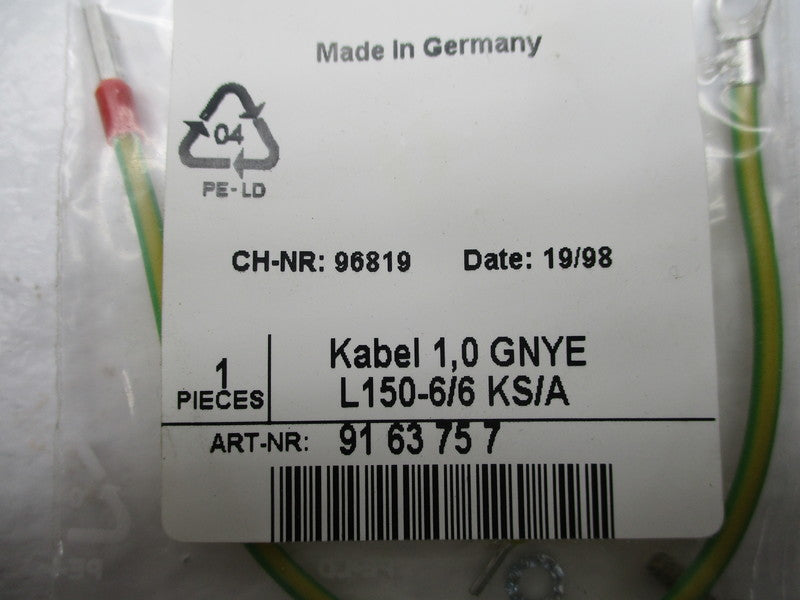 PHOENIX CONTACT 9163757 KABEL-1,0-GNYE-L150-6/6KS/A NSMP
