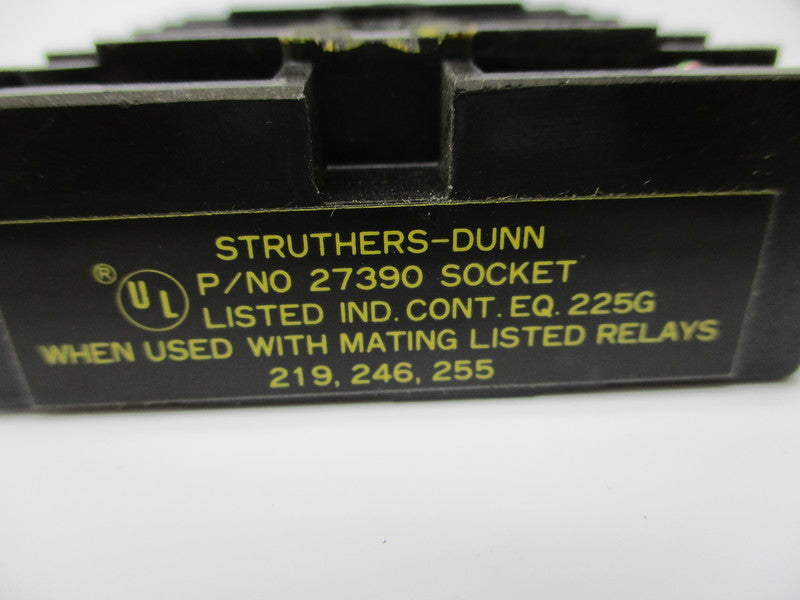 STRUTHERS-DUNN 27390 RELAY SOCKET NSNP