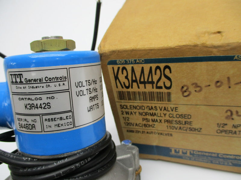 ITT GENERAL CONTROLS K3A442S NSMP