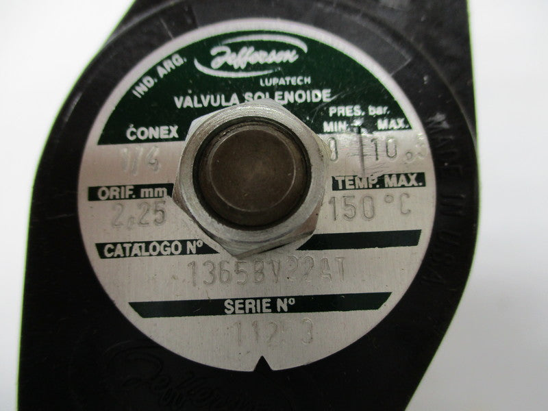 JEFFERSON 1365BV22AT 1/4" NSMP