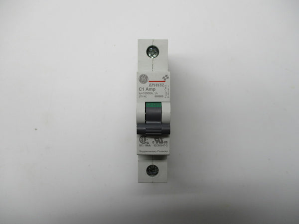 GENERAL ELECTRIC EP101UL-C1 686865 CIRCUIT BREAKER 1A 277VAC NSNP