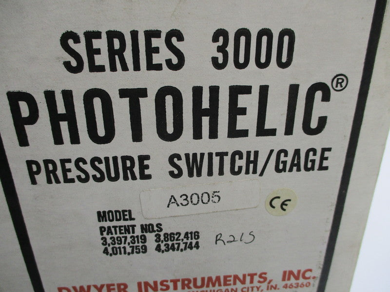 DWYER A3005C NSMP