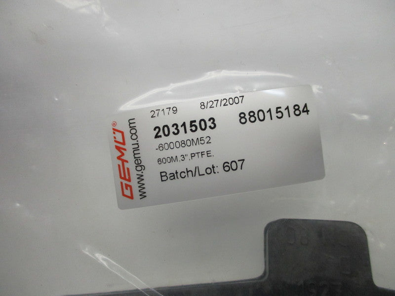 GEMU 2031503 600080M52 NSMP