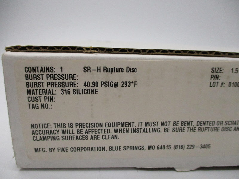 FIKE SR-H 1.5" NSMP
