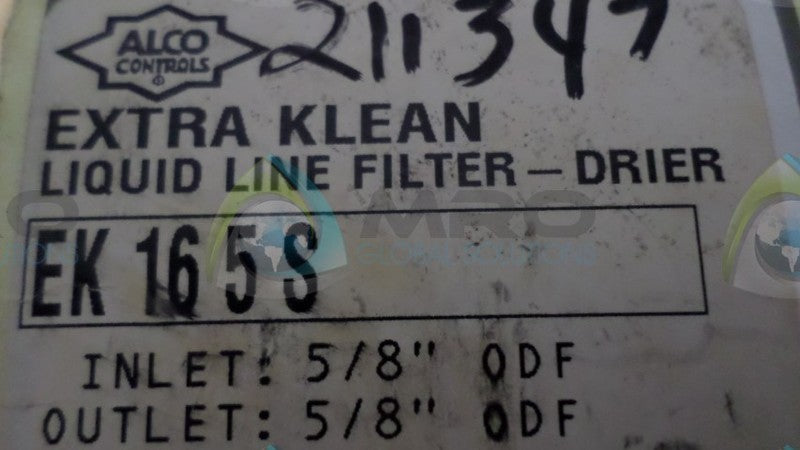 ALCO CONT. EK165S LIQUID LINE FILTER NSMP