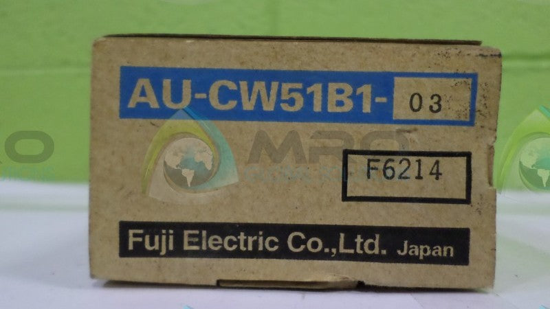 FUJI ELECTRIC AU-CW51B1 TERMINAL BLOCK W/CONNECTOR NSMP