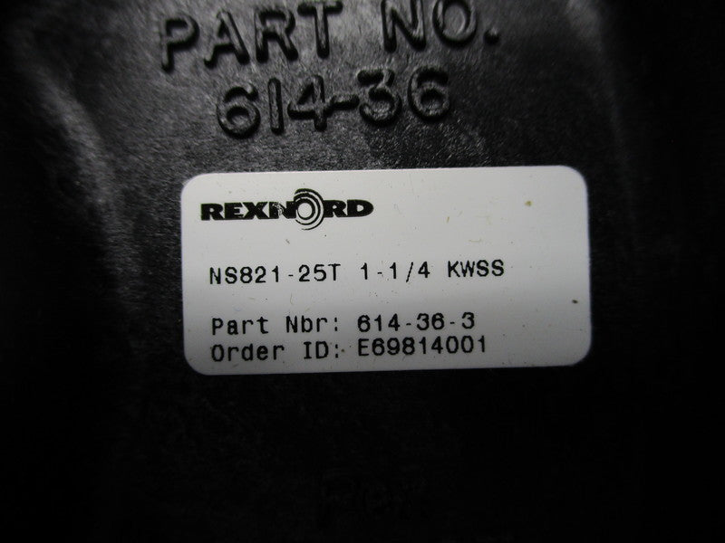 REXNORD NS821-25T-1-1/4-KWSS 614-36-3 NSMP