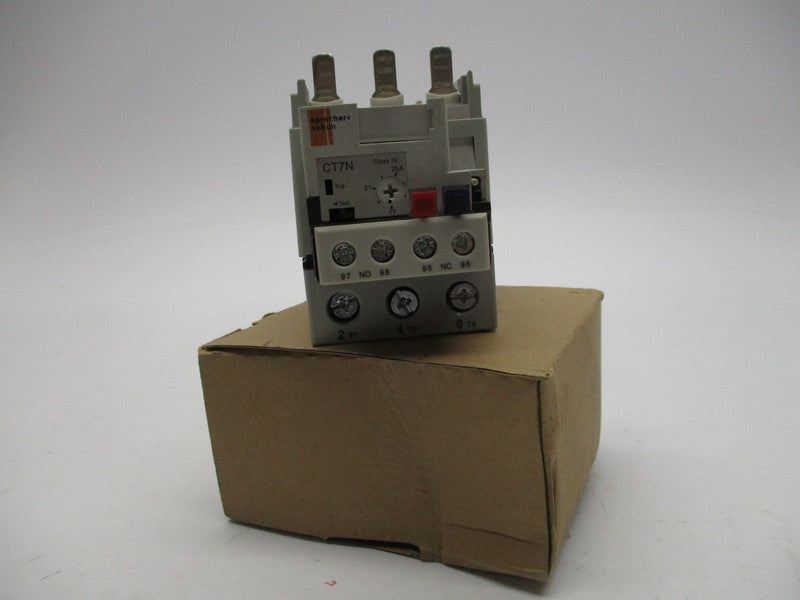 SPRECHER+SCHUH CT7N-43-C25 THERMAL OVERLOAD RELAY 25A NSMP