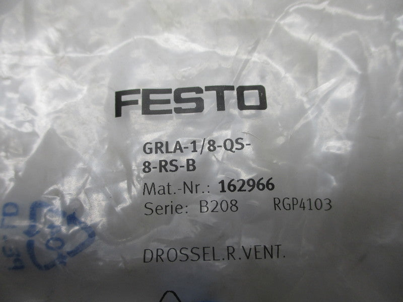 FESTO GRLA-1/8-QS-8-RS-B 162966 NSMP
