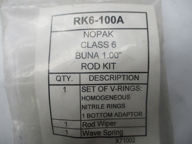 SPARE PART KIT RK6-100A NSMP
