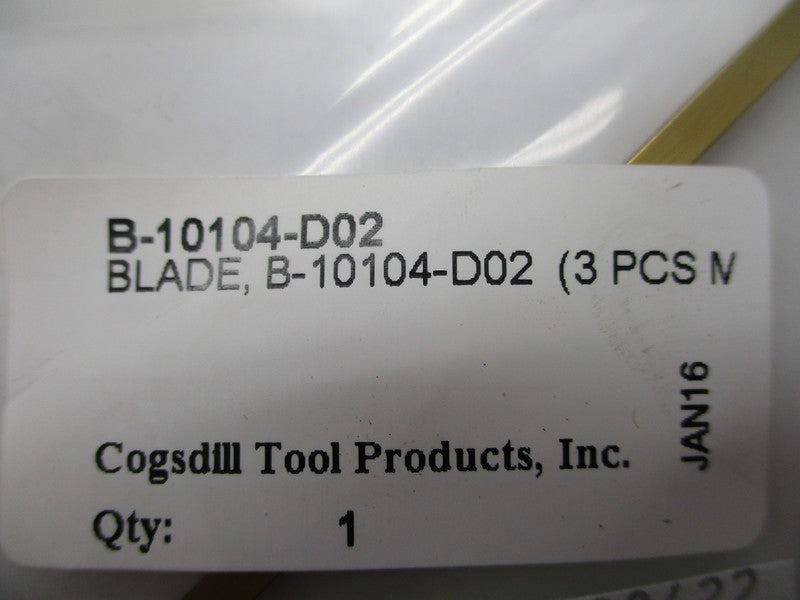 COGSDILL B-10104-D02 NSMP