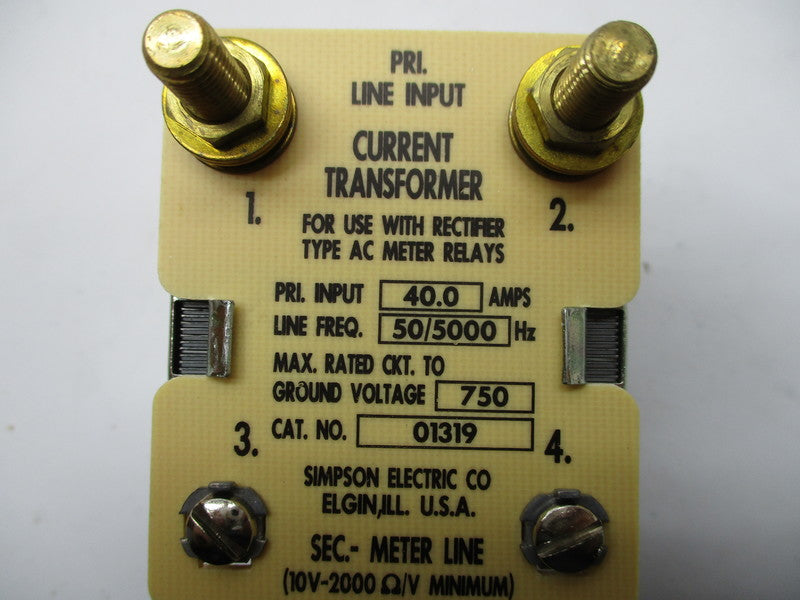SIMPSON ELECTRIC 01319 NSNP