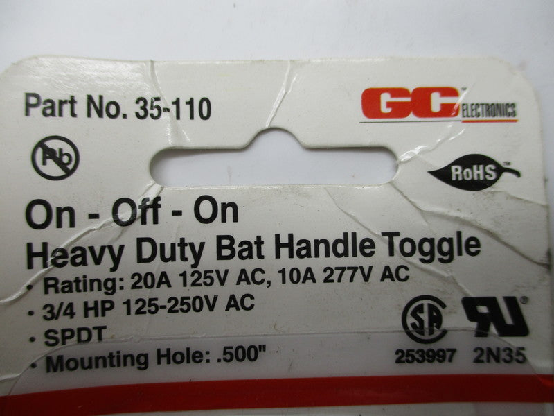 GC ELECTRONICS 35-110 NSMP
