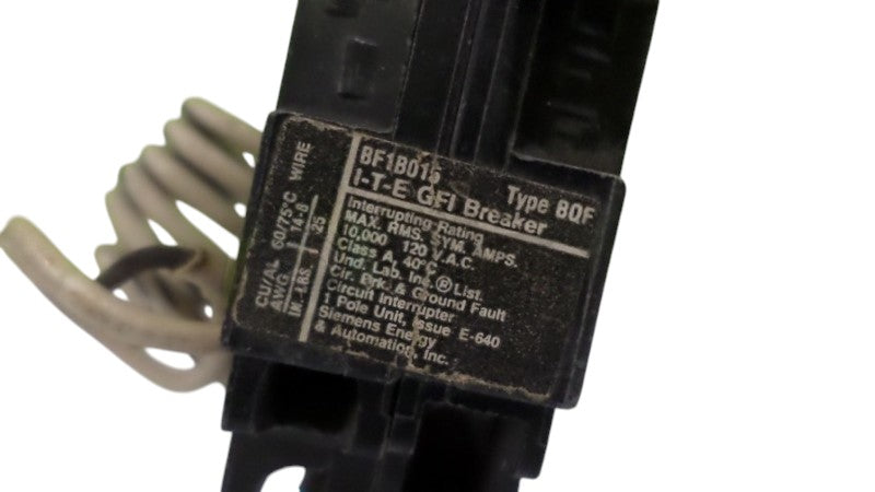 SIEMENS BF1B015 CIRCUIT BREAKER UNMP