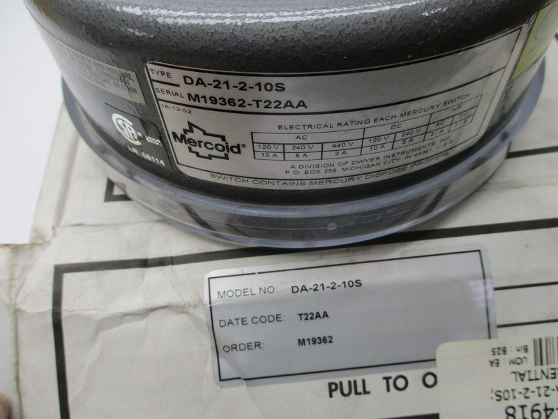 MERCOID DA-21-2-10S NSMP