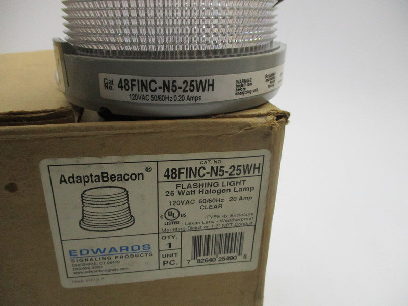 EDWARDS SIGNALING 48FINC-N5-25WH NSMP