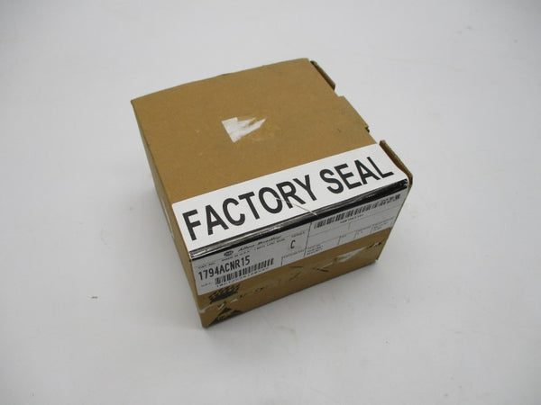 ALLEN BRADLEY 1794-ACNR15 SER. C F/W 4.3 DATE: 2007 NSFS