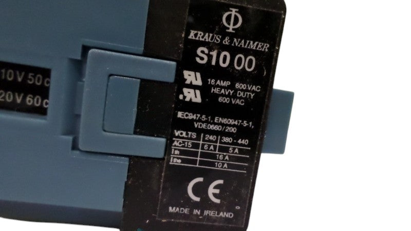 KRAUS&NAIMER S10-00 B128/0022-101 RELAY NSNP