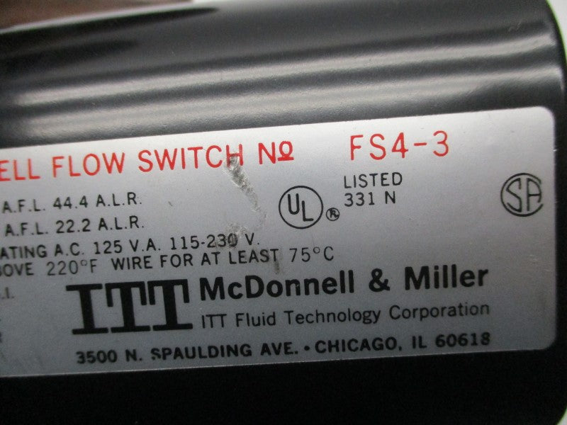 MCDONNELL & MILLER FS4-3 UNMP