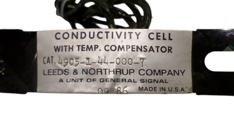 GENERAL SIGNAL 4905-1-44-000-7 CONDUCTIVITY CELL w/ COMPENSATOR NSNP
