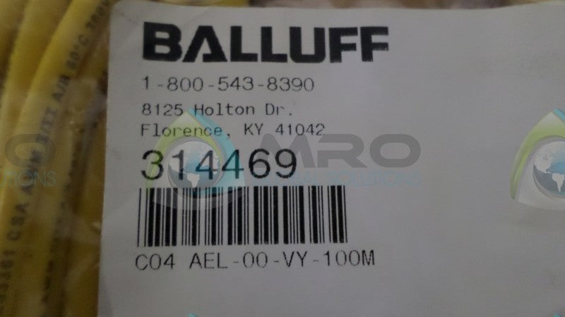 BALLUFF C04AEL-00-W-100M SENSOR CABLE NSNP