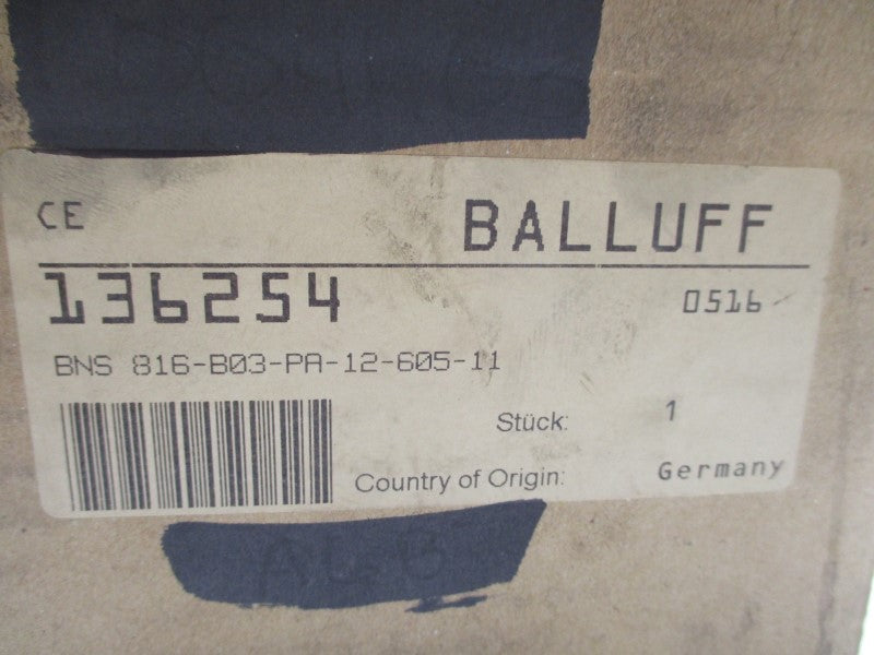 BALLUFF BNS816-B03-PA-12-605-11 NSMP