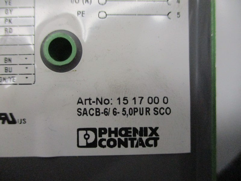 PHOENIX CONTACT 1517000 SACB-6/6-5,0PURSC0 NSNP