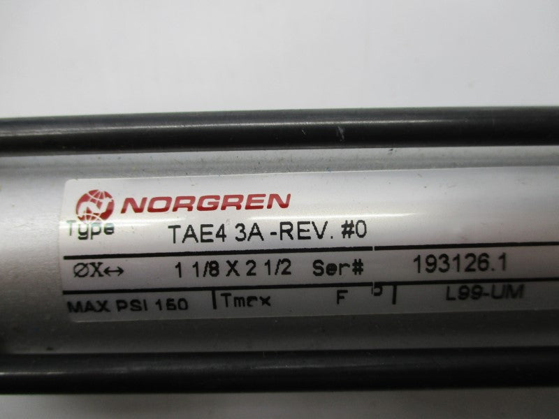 NORGREN TAE43A 1 1/8 X 2 1/2 NSNP