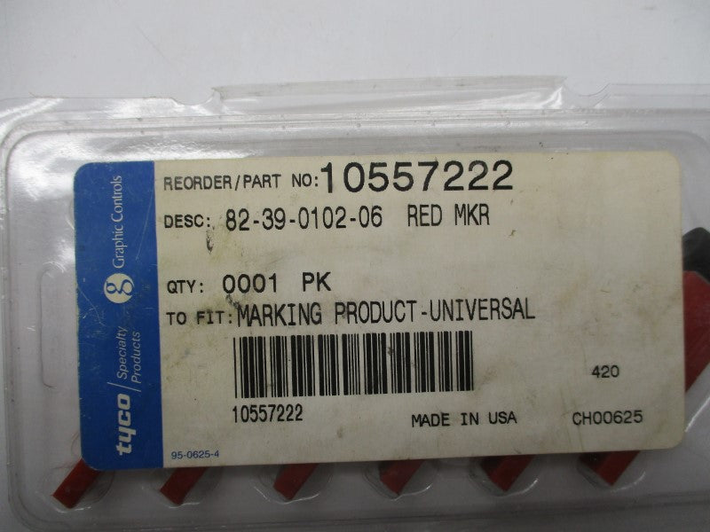 GRAPHIC CONTROLS 10557222 82-39-0102-06 (PKG OF 6) NSMP