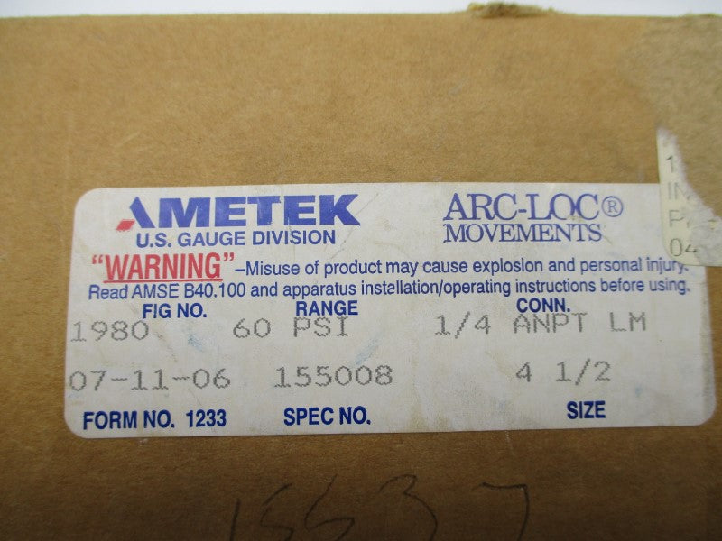 AMETEK 155008 NSMP