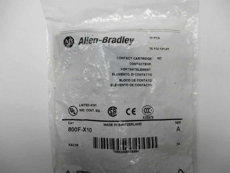 INDUSTRIAL SPARE PART 800F-X10 SER. A (PKG OF 10) NSMP