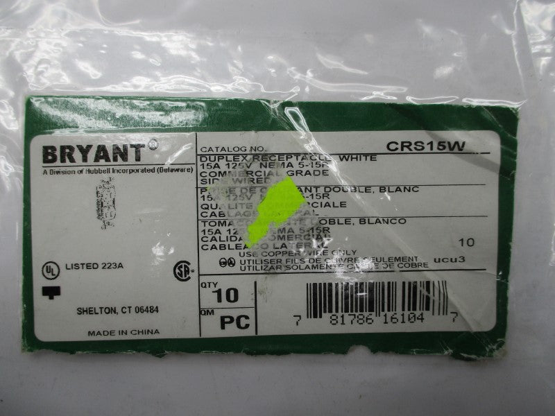 BRYANT CRS15W NSNP