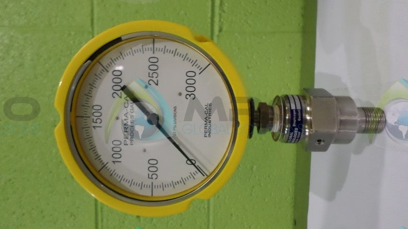 PERMA-CAL 121TID14Y23 PROCESS GAUGE 0-3000 PSI  NSMP