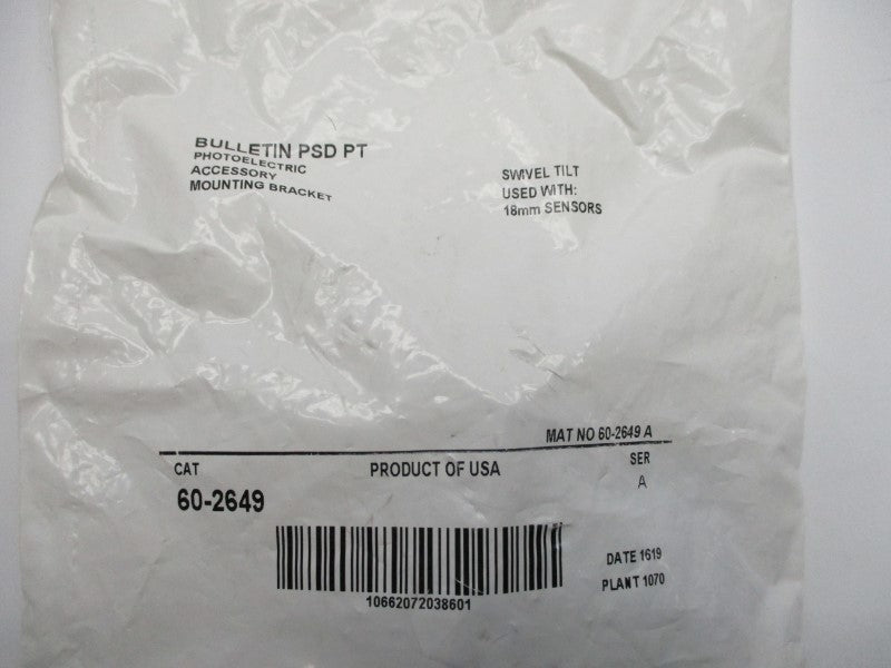 INDUSTRIAL SPARE PART 60-2649 SER. A NSMP