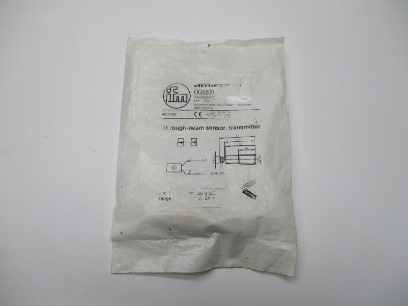 IFM EFECTOR OGS500 OGS-OOKG/US100 10-36VDC NSMP