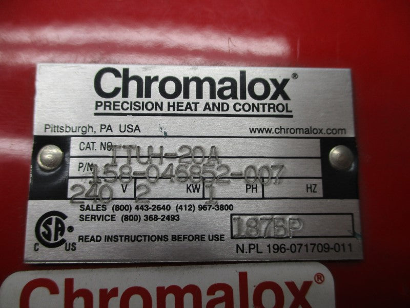 CHROMALOX TTUH-20A 158-045852-007 NSNP
