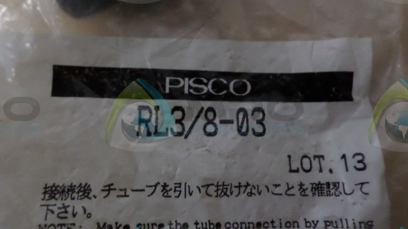 PISCO RL3/8-03 TUBE CONNECTOR NSMP