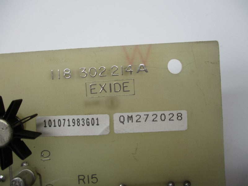 EXIDE 118-302-214A NSNP