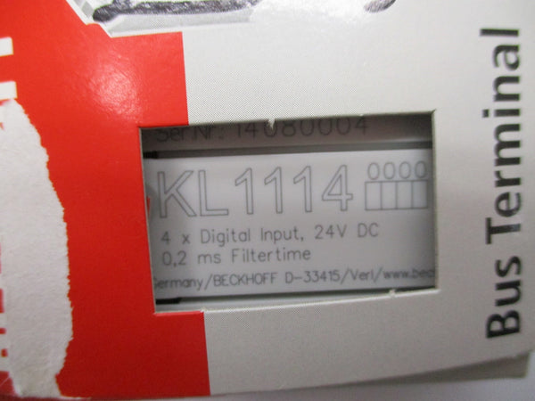 BECKHOFF KL1114 24VDC NSMP