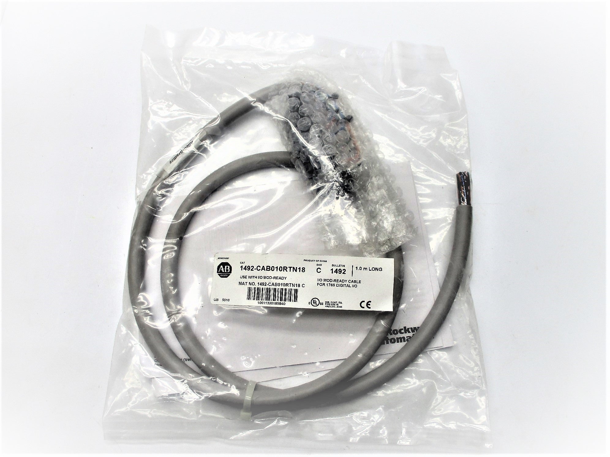 INDUSTRIAL SPARE PART 1492-CAB010RTN18 SER. C NSMP