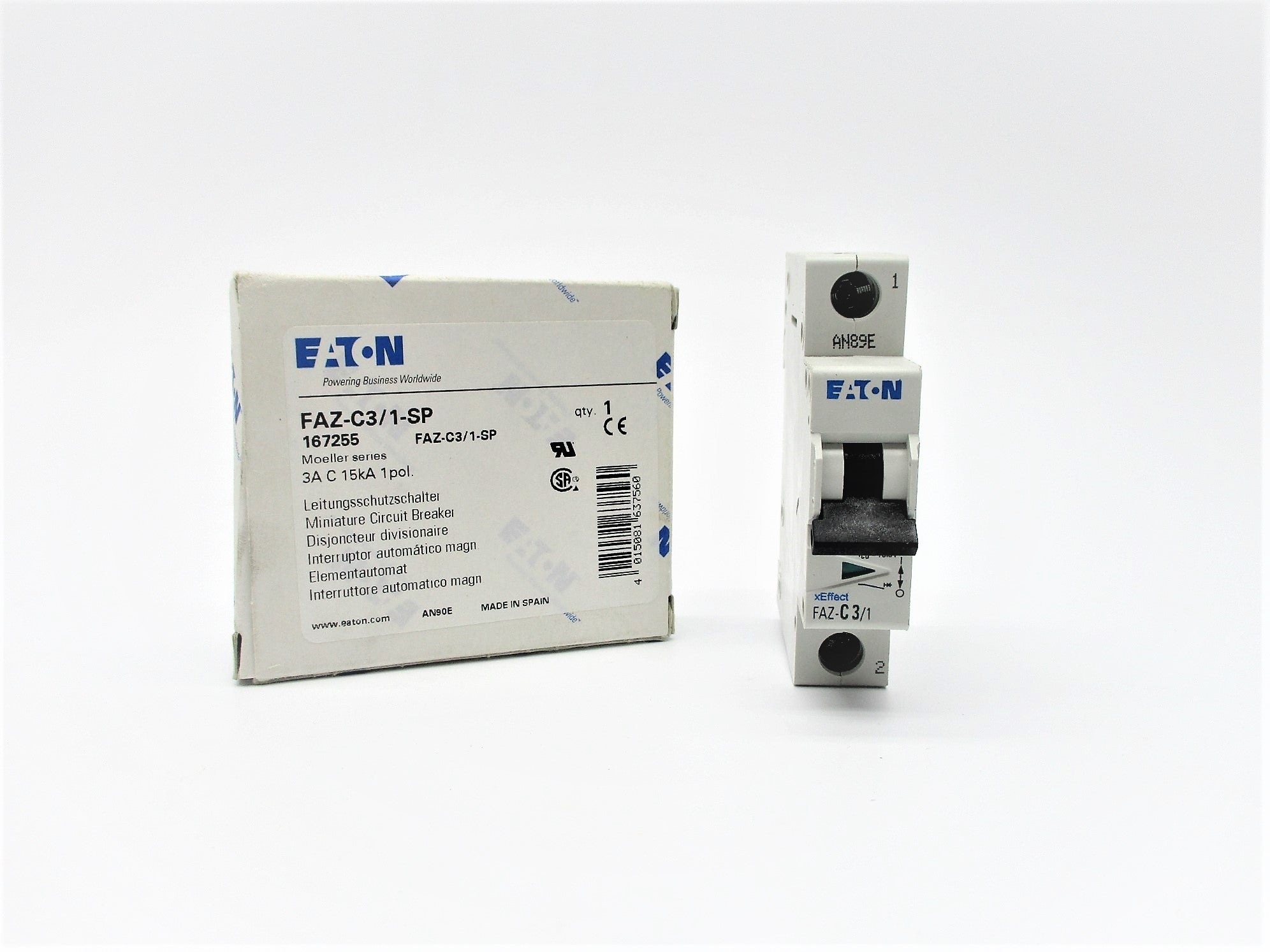 EATON FAZ-C3/1-SP 3A 277VAC NSMP