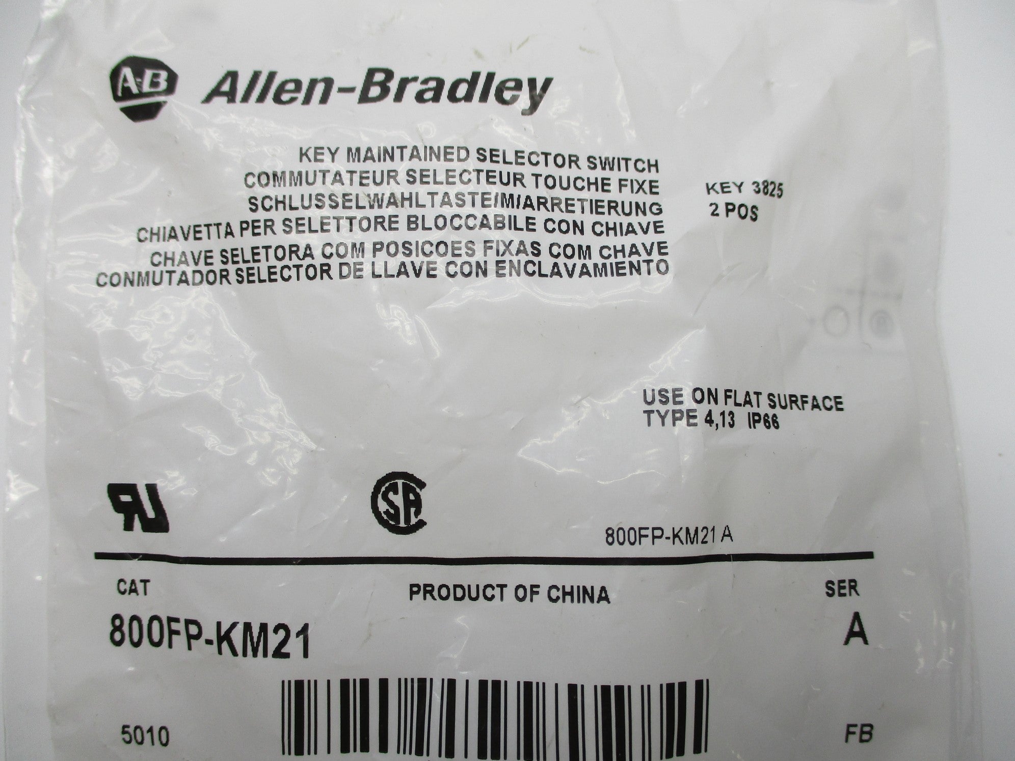 INDUSTRIAL SPARE PART 800FP-KM21 SER. A NSMP