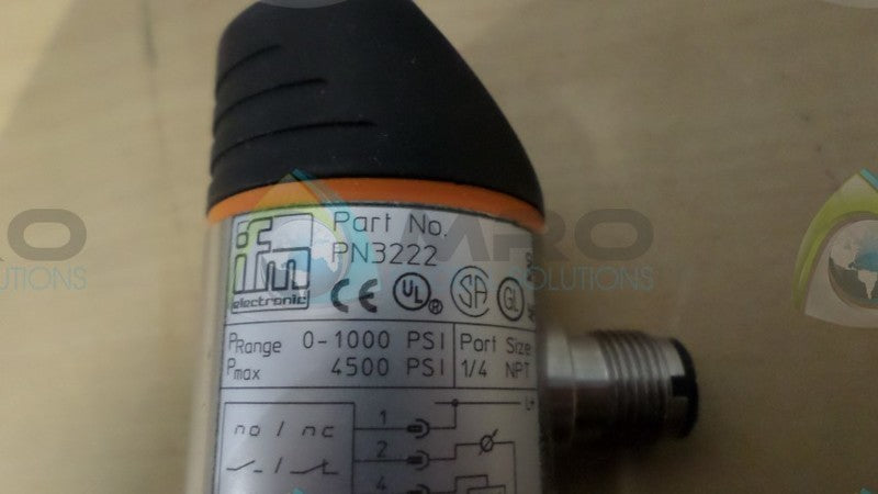 IFM EFECTOR PN3222 COMBINED PRESSURE SENSOR NSMP