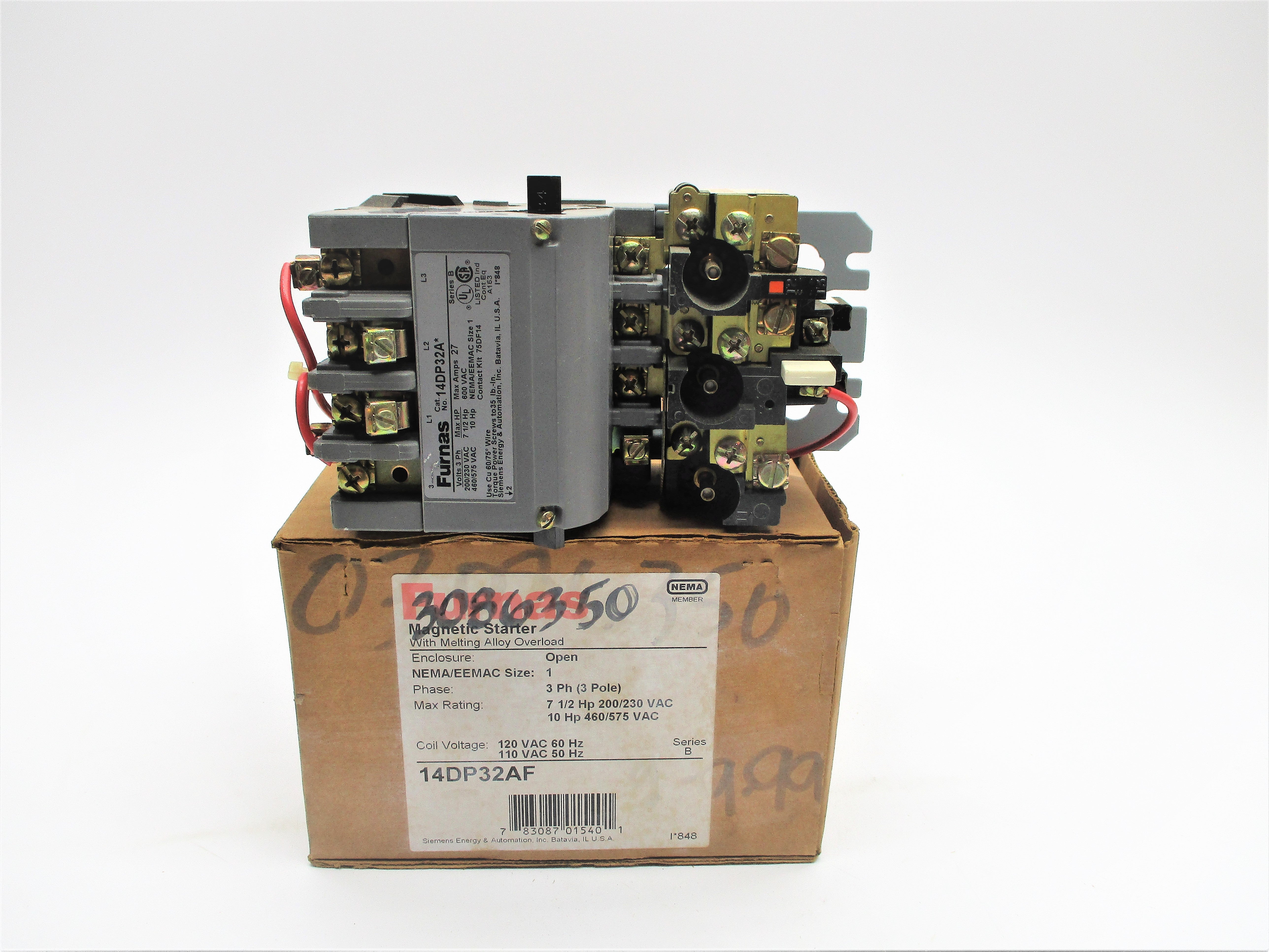 FURNAS 14DP32AF SER. B 120V 27A NSMP