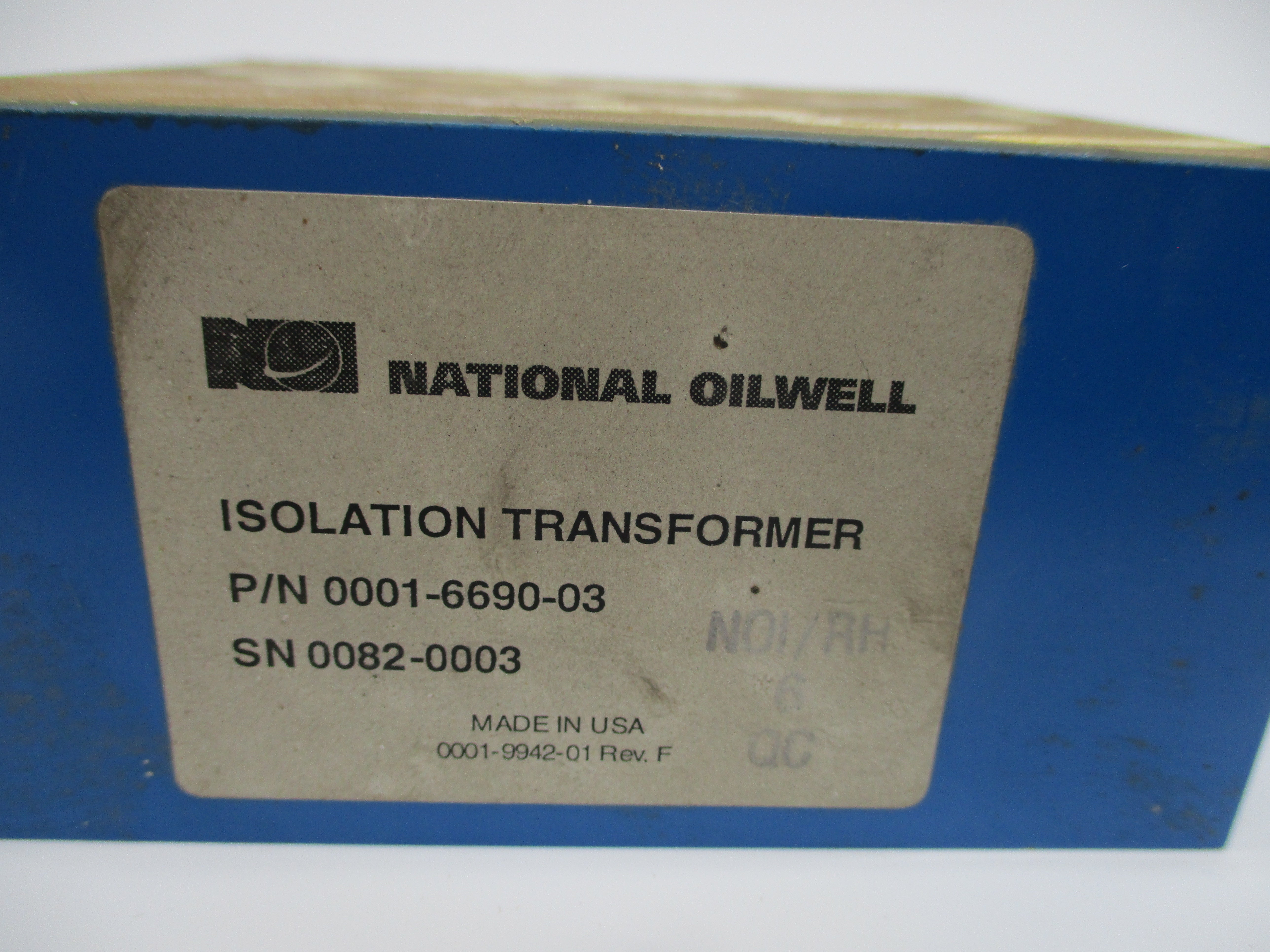 NATIONAL OILWELL 0001-6690-03 NSNP