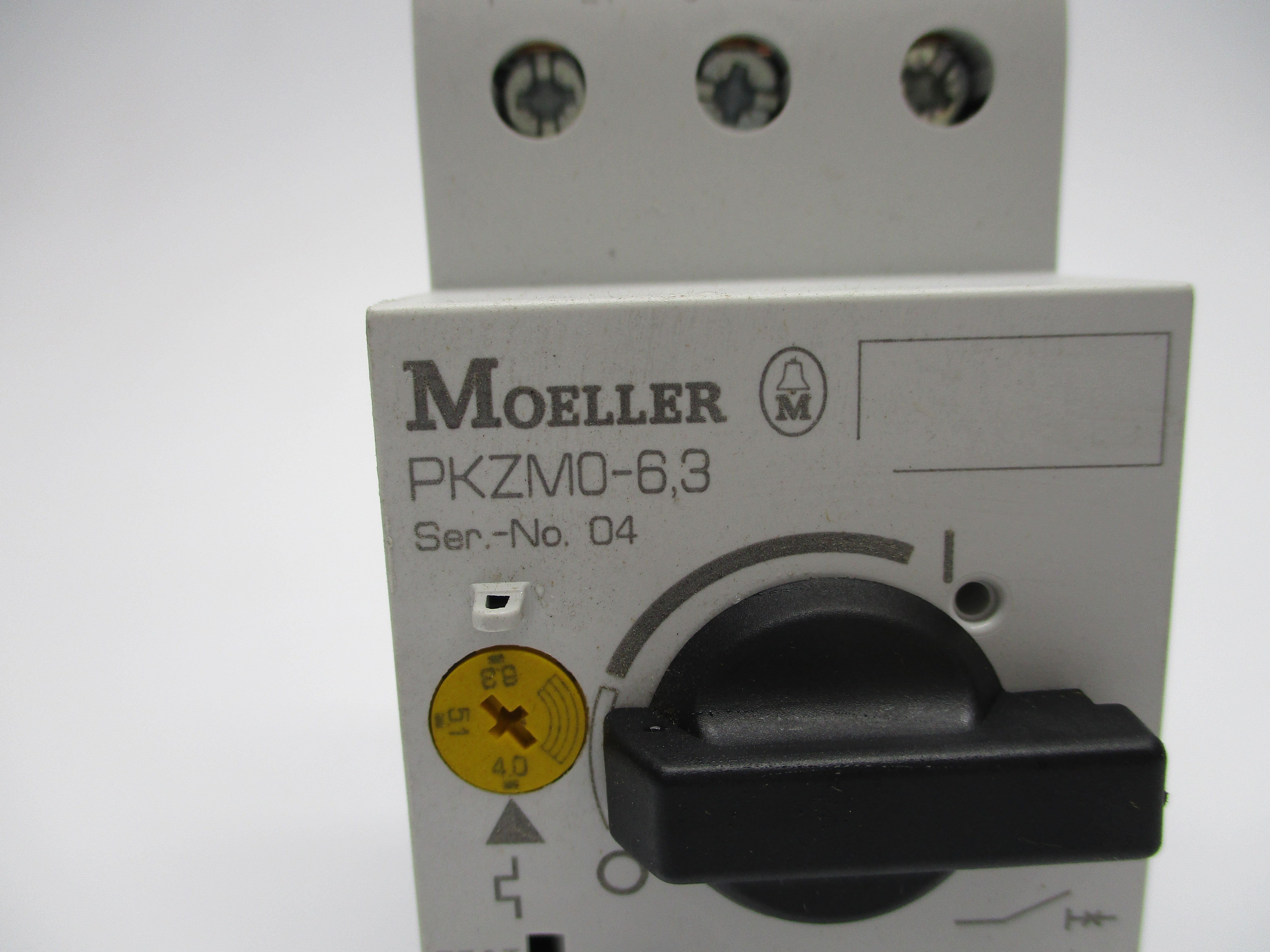 KLOCKNER MOELLER PKZM0-6,3 600VAC 0.4-6.3A NSNP