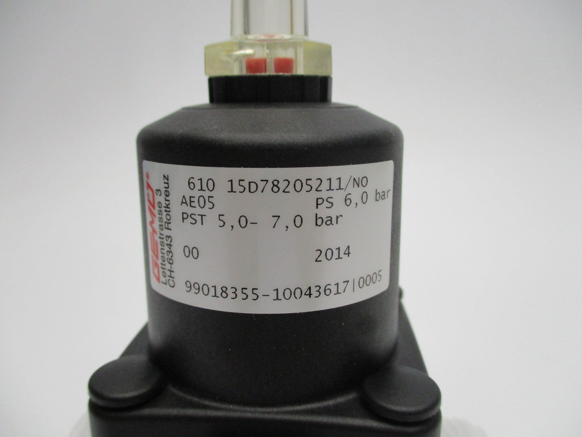 GEMU 610-15D78205211/NO NSNP