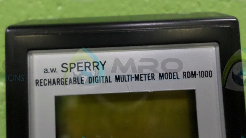 SPERRY RDM-1000 DIGITAL MULTIMETER NSNP