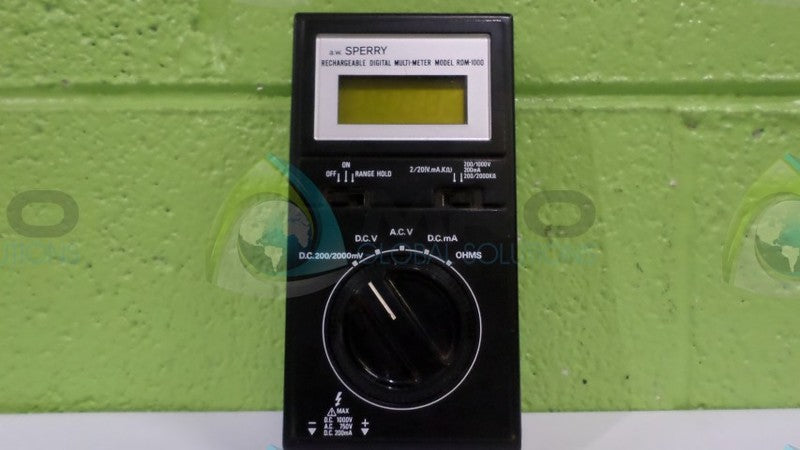 SPERRY RDM-1000 DIGITAL MULTIMETER NSNP