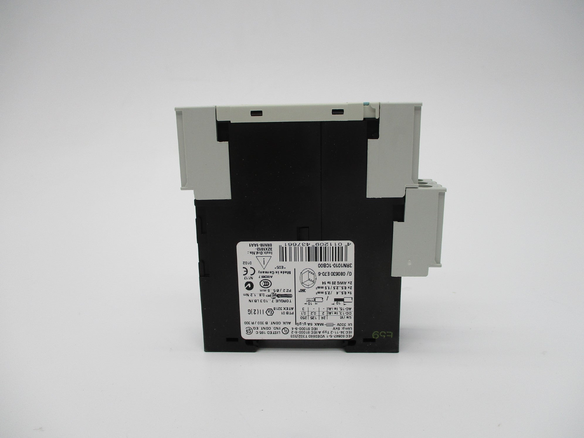SIEMENS 3RN1010-1CB00 24VAC/DC 6A NSMP